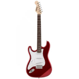 GUITARRA ELÉCTRICA LEONARD PARA ZURDO-3 MICS SIMPLES-PALANCA