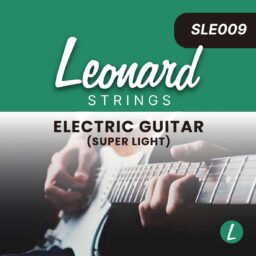 ENCORDADO LEONARD DE GUITARRA ELÉCTRICA-NICKEL PLATED-09/42