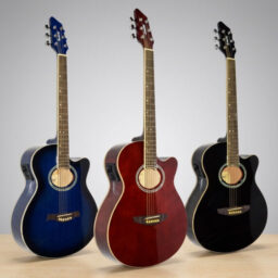 GUITARRA ELECTROACÚSTICA LEONARD CON CORTE-EQ 5 BANDAS