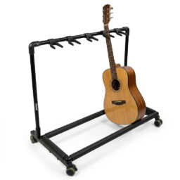 SOPORTE LEONARD PARA 5 GUITARRAS MÓVIL Y PLEGABLE