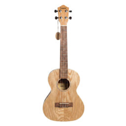 UKELELE LEONARD TENOR ASH 27" CON CUERDAS AQUILA Y FUNDA